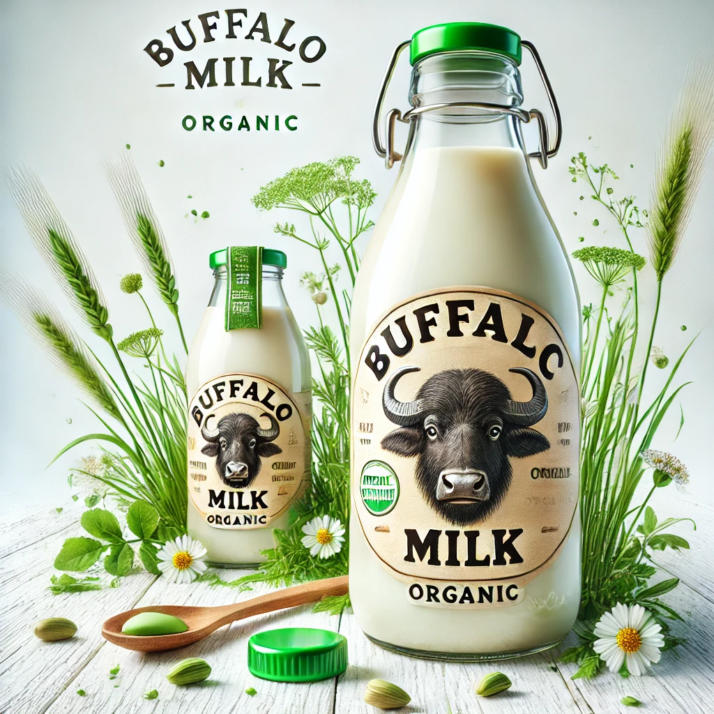 wellhealthorganic buffalo milk tag