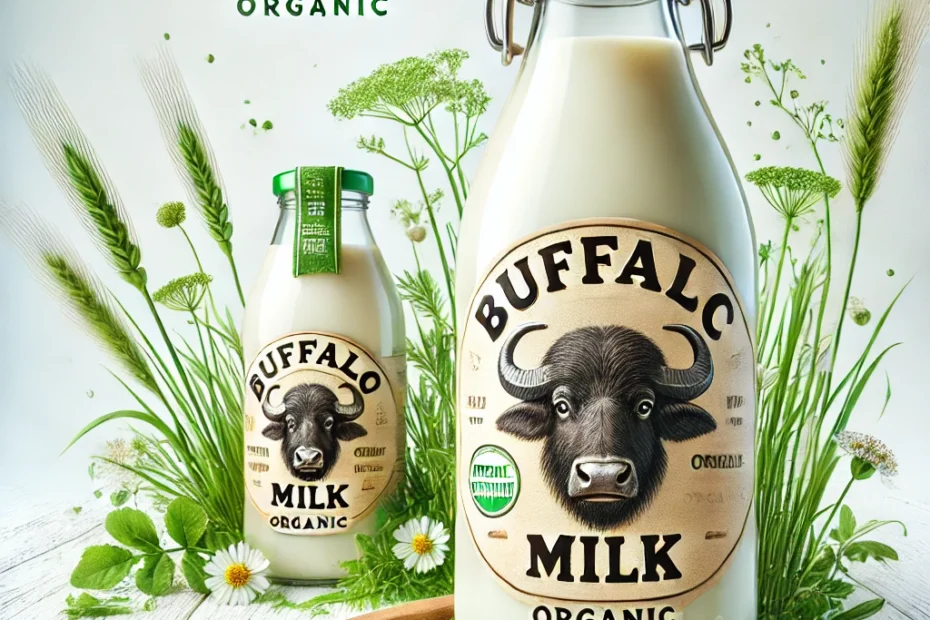 wellhealthorganic buffalo milk tag