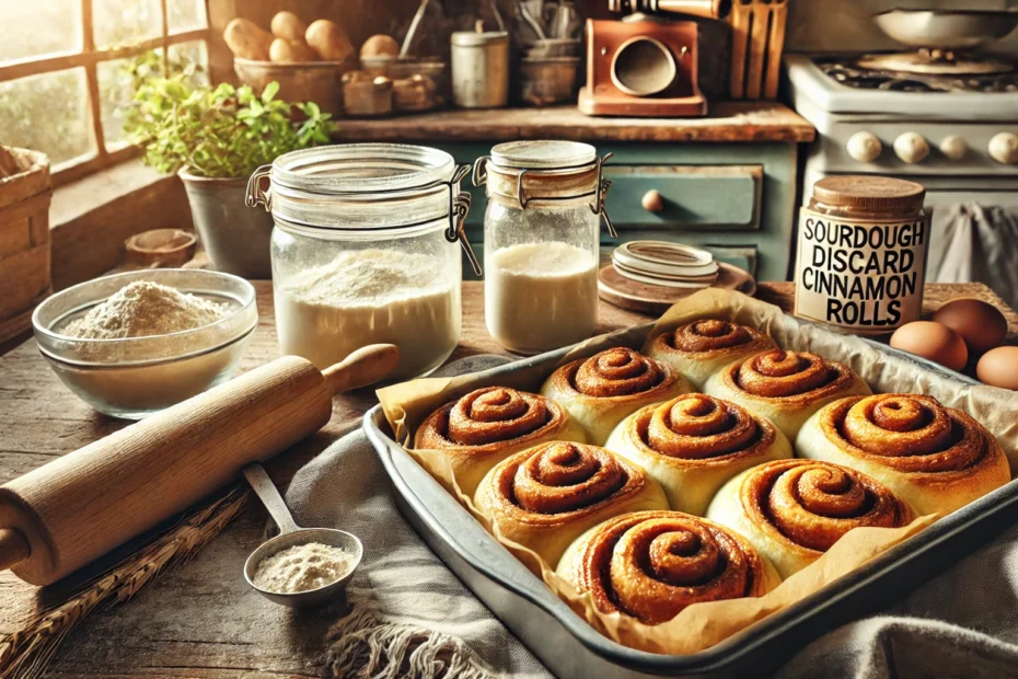 Sourdough Discard Cinnamon Rolls